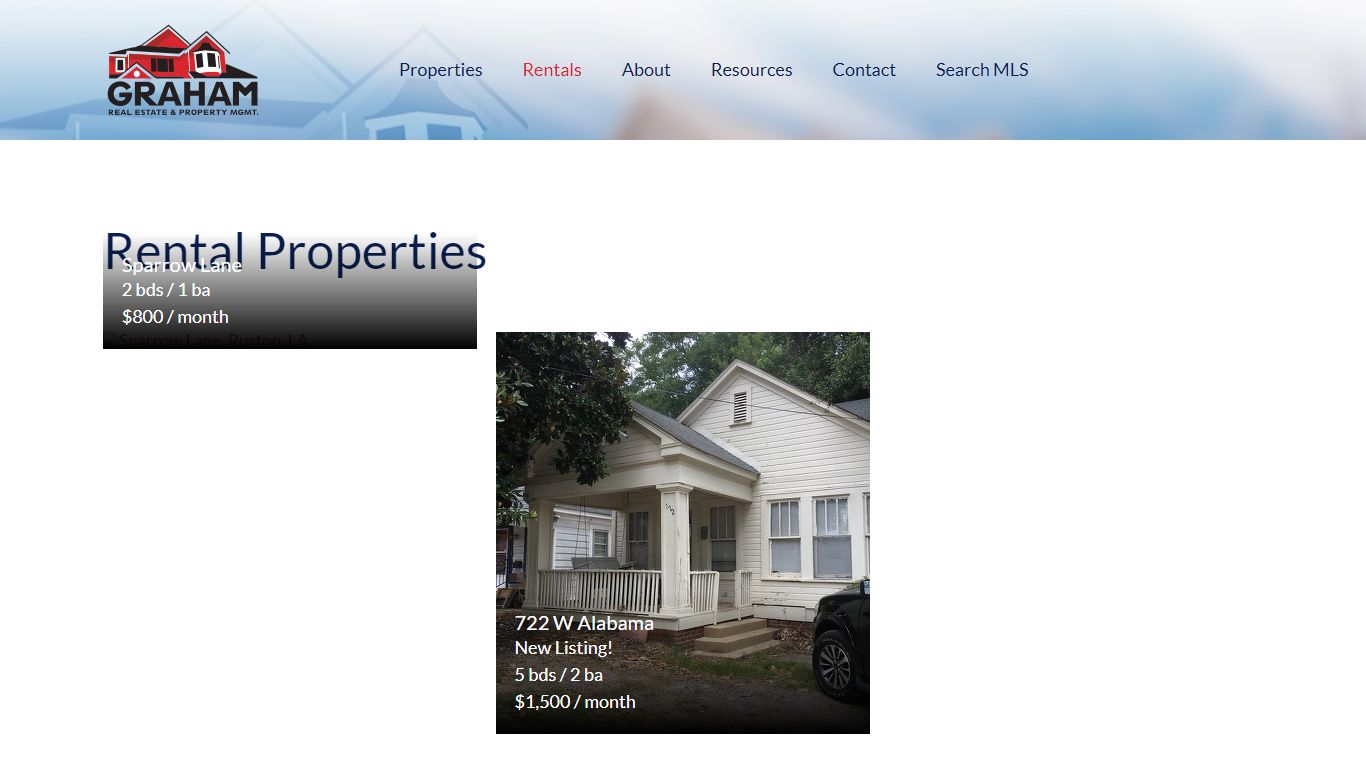 Homes for Rent | Ruston Real Estate | Ruston Houses for Sale - Graham Re